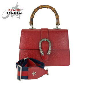 GUCCI Sherry Bamboo Dionysus bag red Navy Blue handbag shoulder
